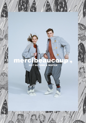 mercibeaucoup<comma> 2017 AW catalog<br />ART DIRECTOR