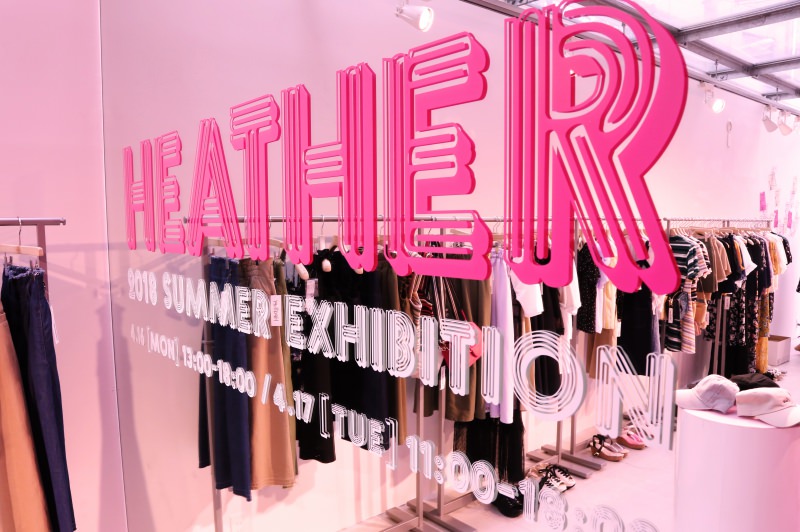 HEATHER 2018 SUMMER EXHIBITION<br />2018.04.16 -  4.17<br />DIRECTION / PRODUCTION / DESIGN