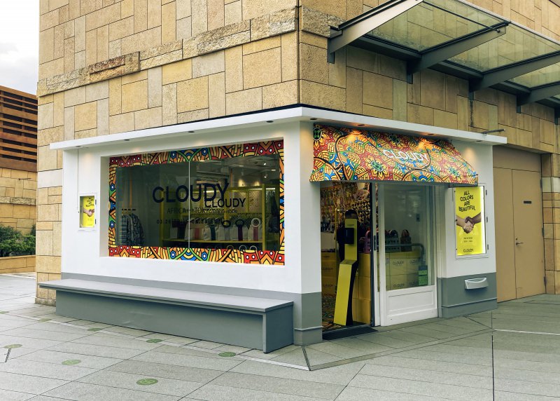 CLOUDY POP UP STORE @ROPPONGI HILLS<br />2021.03.26 - 04.25<br />DIRECTION / PRODUCTION / DESIGN
